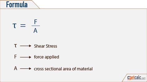 shear stress calculator online